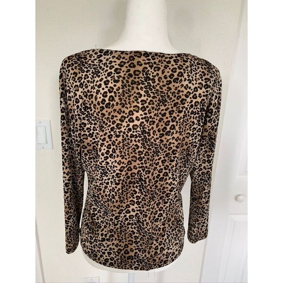 Susan Lawrence animal print top - Picture 3 of 3